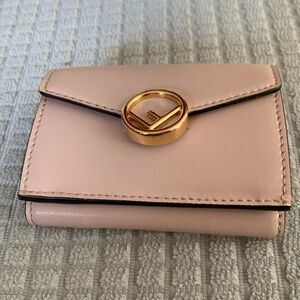 FENDI Micro Trifold Ladies’ Wallet - New With Tags - Pink